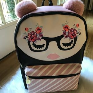 betsey johnson girl backpack